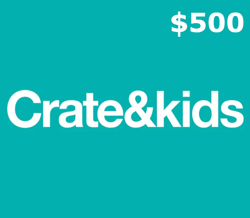 

Crate & Kids $500 Gift Card US