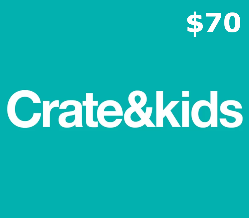 Crate & Kids USD 70 Gift Card US