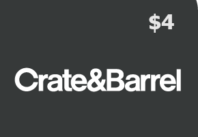 Crate and Barrel $4 Gift Card US screenshot 1