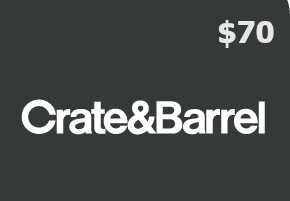 Crate and Barrel USD 70 Gift Card US screenshot 1