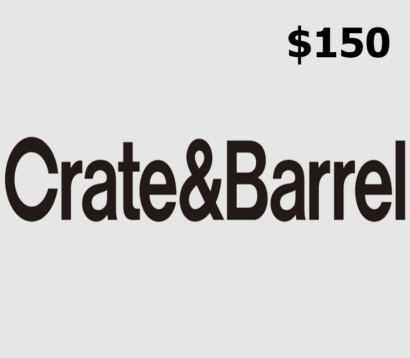 

Crate and Barrel $150 Gift Card US