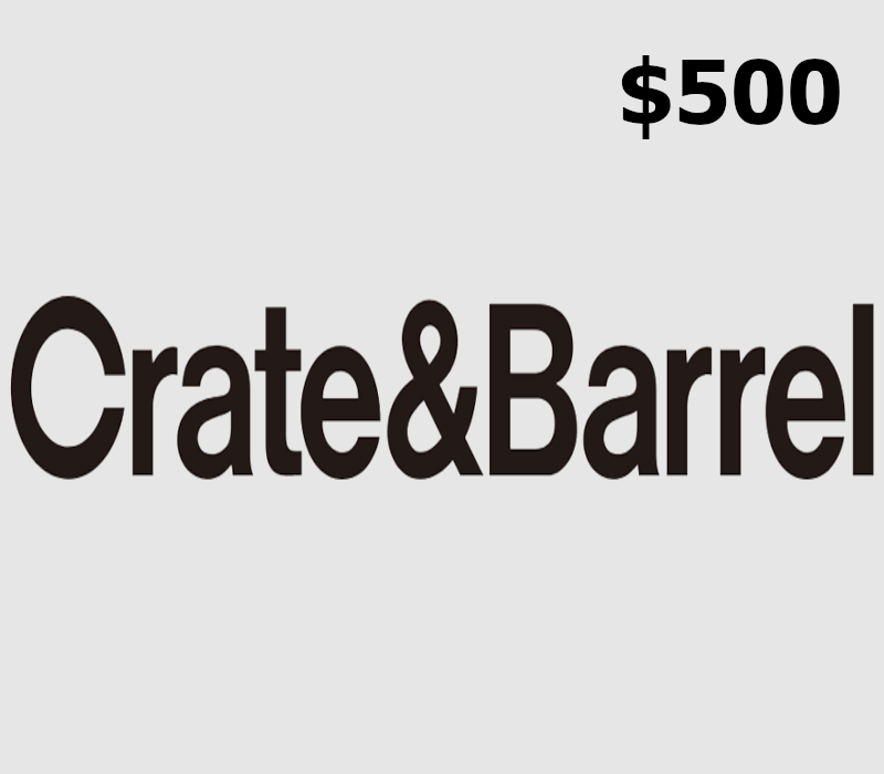 Crate And Barrel $500 Gift Card US