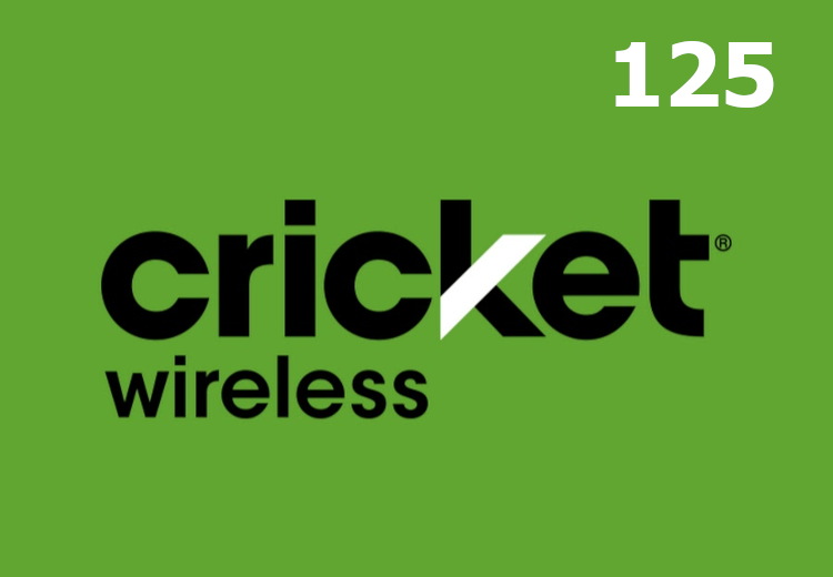 Cricket $125 Mobile Top-up US