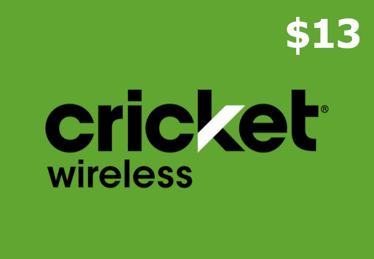 Cricket Retail $13 Mobile Top-up US