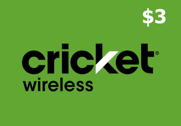 Cricket $3 Mobile Top-up US