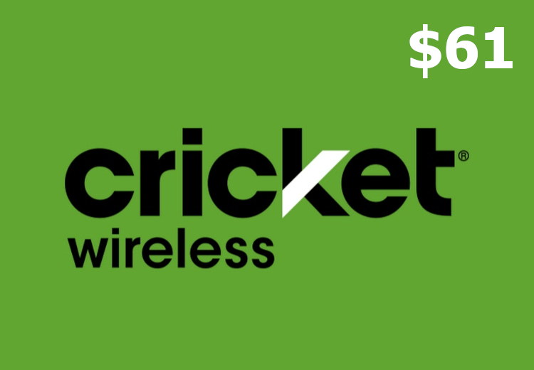 Cricket $61 Mobile Top-up US