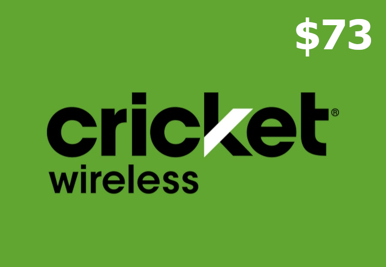 Cricket Retail $73 Mobile Top-up US