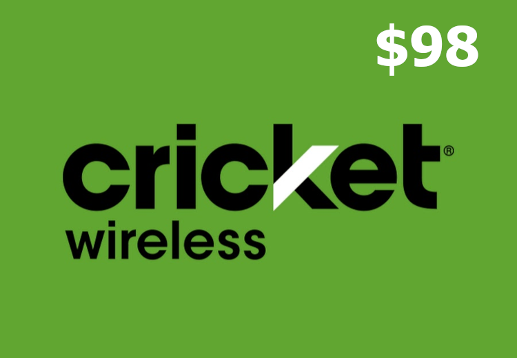 Cricket Retail $98 Mobile Top-up US
