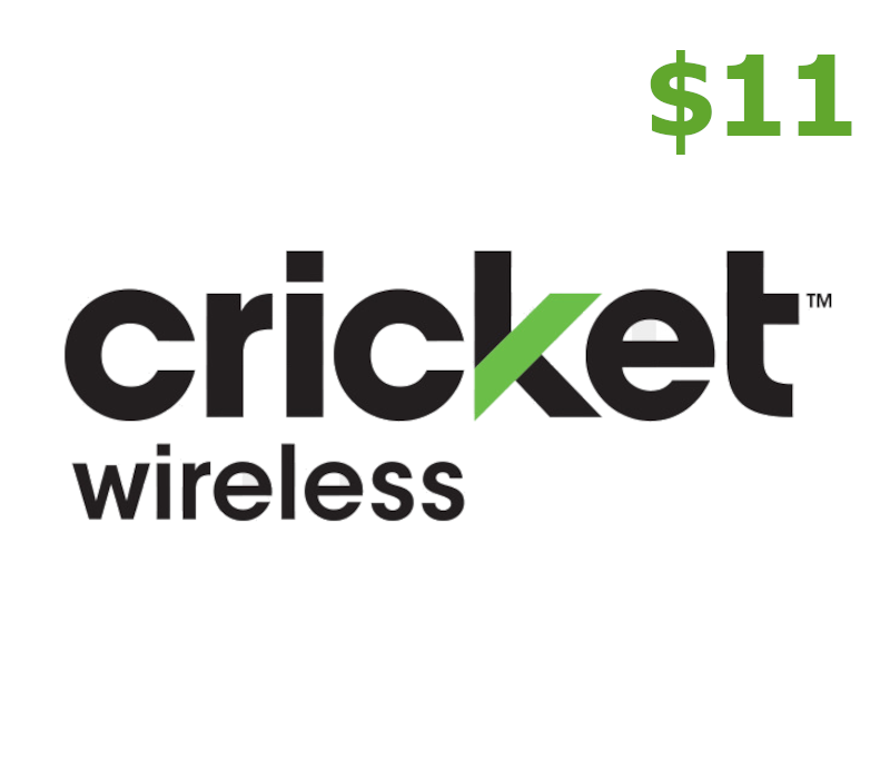 

Cricket $11 Mobile Top-up US