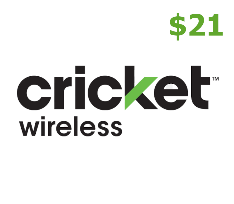 

Cricket $21 Mobile Top-up US