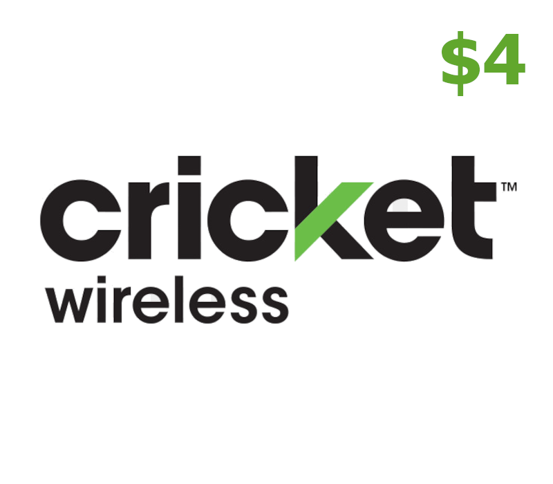 

Cricket $4 Mobile Top-up US