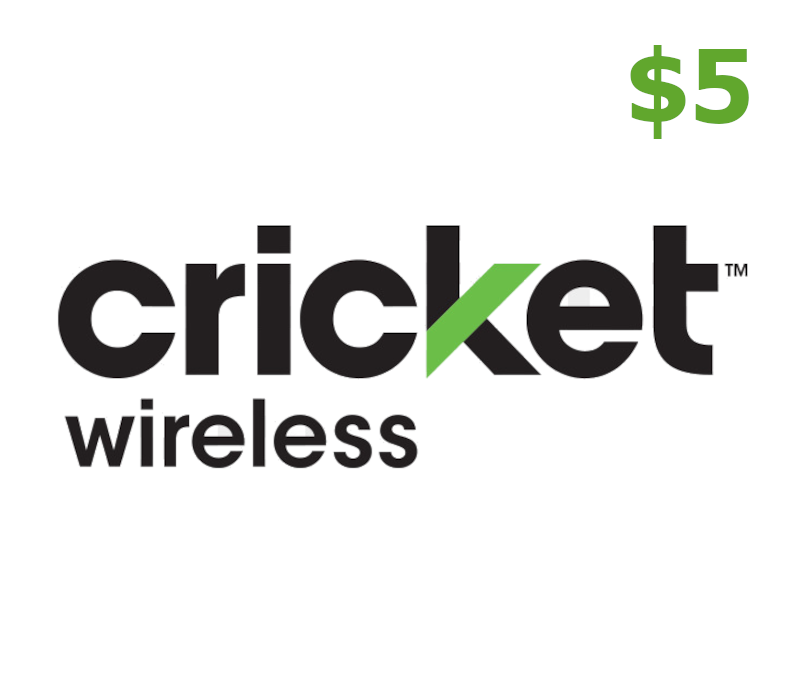 

Cricket $5 Mobile Top-up US