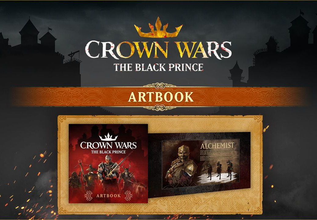 Crown Wars: The Black Prince - Artbook DLC PC Steam CD Key screenshot 1