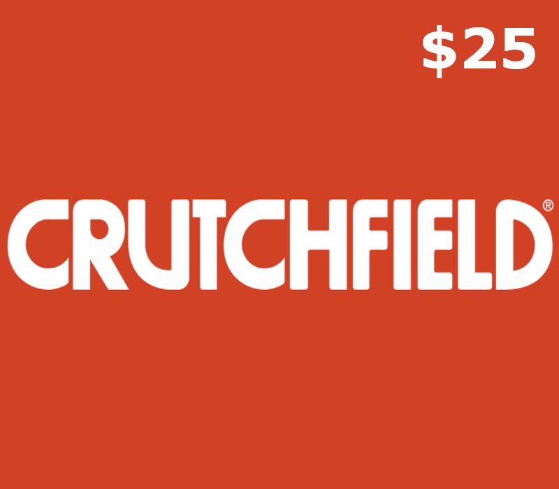 

Crutchfield $25 Gift Card US