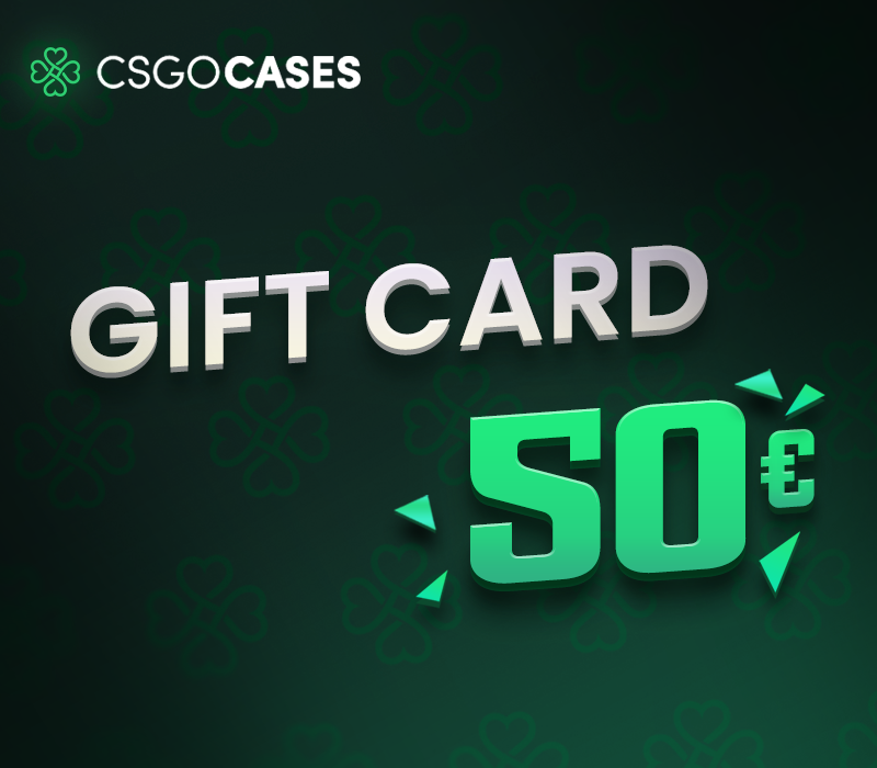 

CsgoCases - 50€ Gift Card