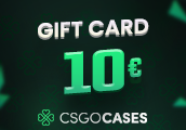 CsgoCases - 10€ Gift Card