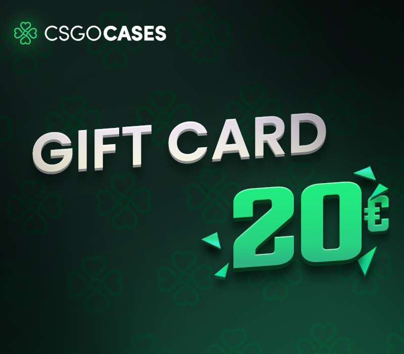 

CsgoCases - 20€ Gift Card