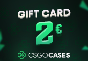 CsgoCases - 2€ Gift Card