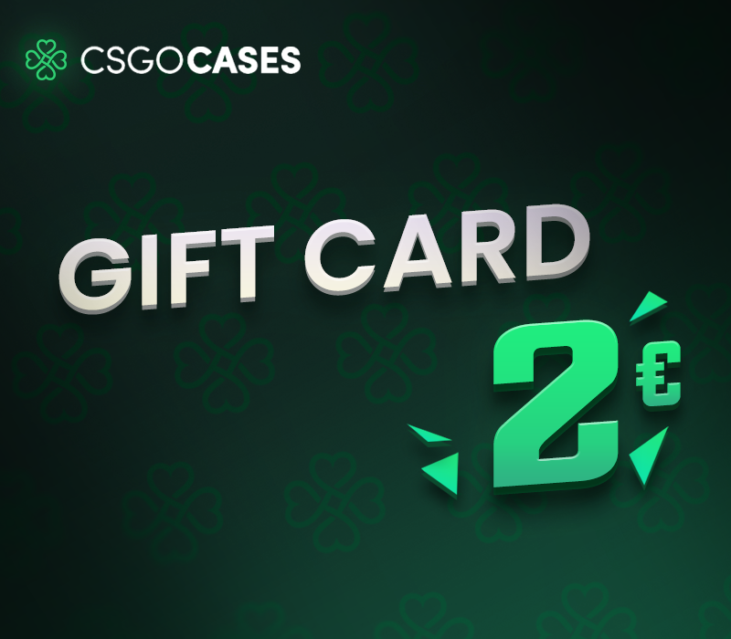 

CsgoCases - 2€ Gift Card