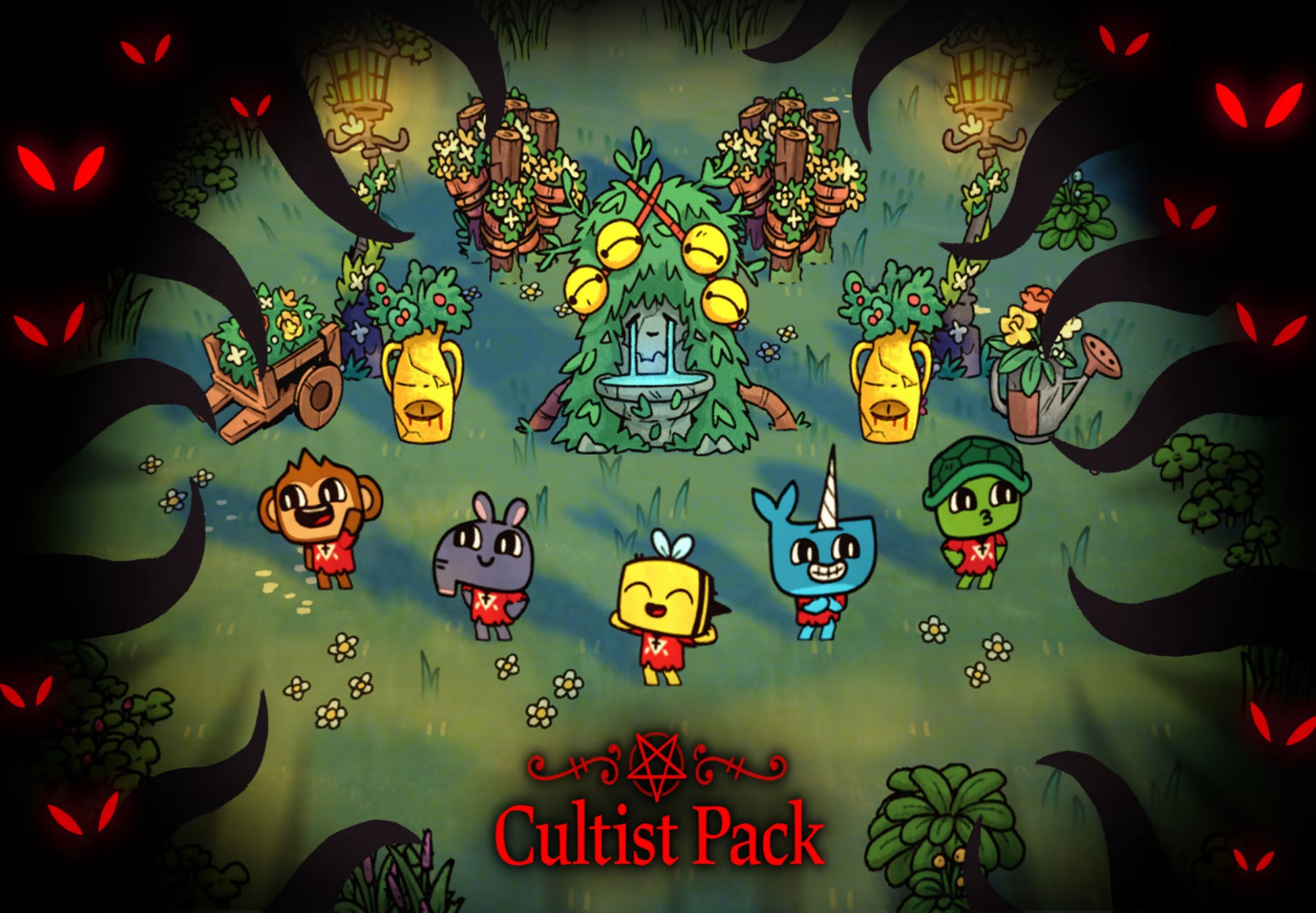 Cult of the Lamb Cultist Pack (PC) Key preço mais barato: 3,99