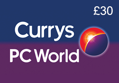 Currys PC World £30 Gift Card UK