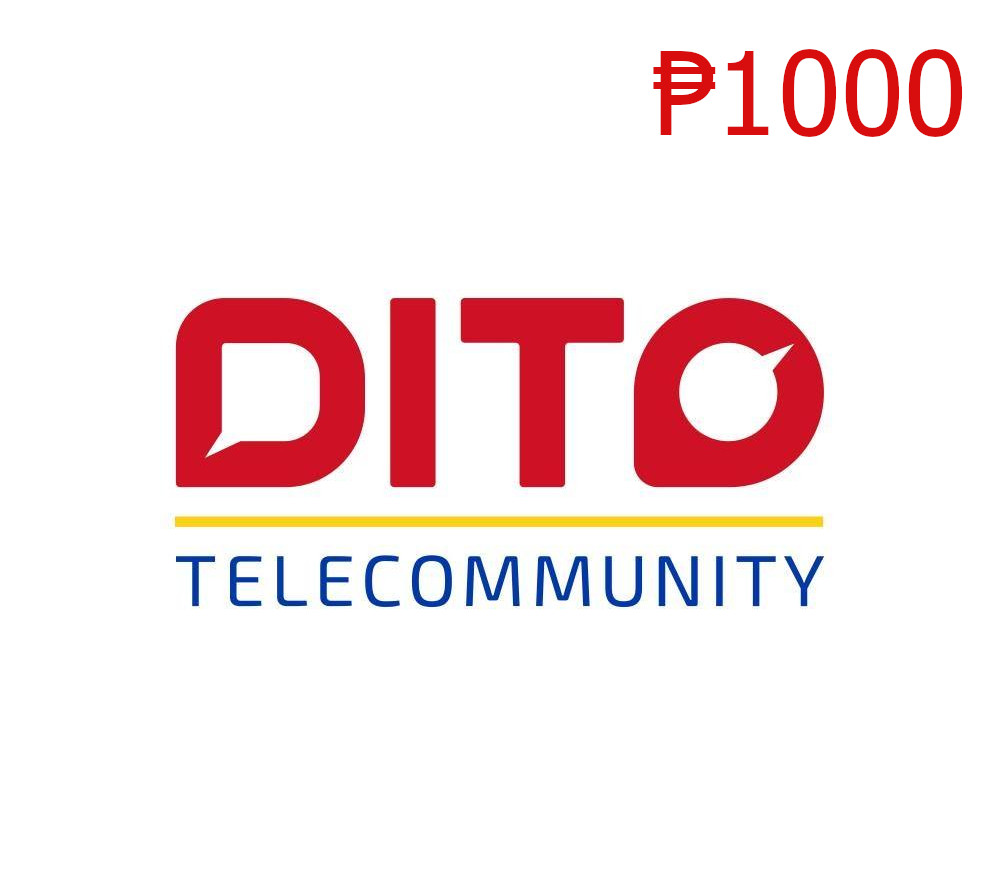 

DITO Telecommunity ₱1000 Mobile Top-up PH