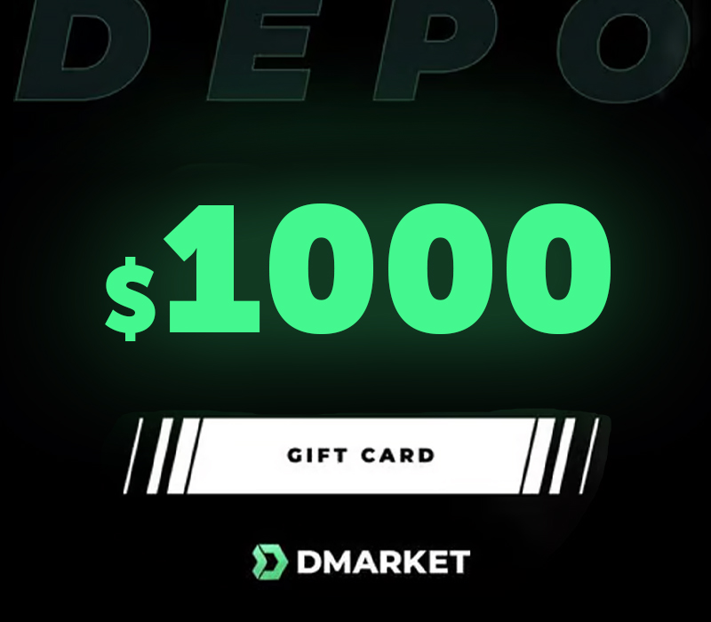 DMarket Gift Card 1000 USD