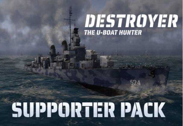 Destroyer: The U-Boat Hunter - Supporter Pack DLC Steam CD Key screenshot 1