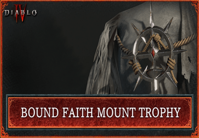 Diablo IV - Bound Faith Mount Trophy DLC US Battle.net CD Key