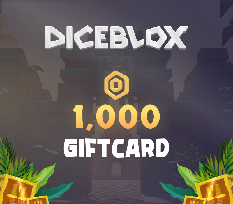 

Diceblox 1.000 Balance Gift Card