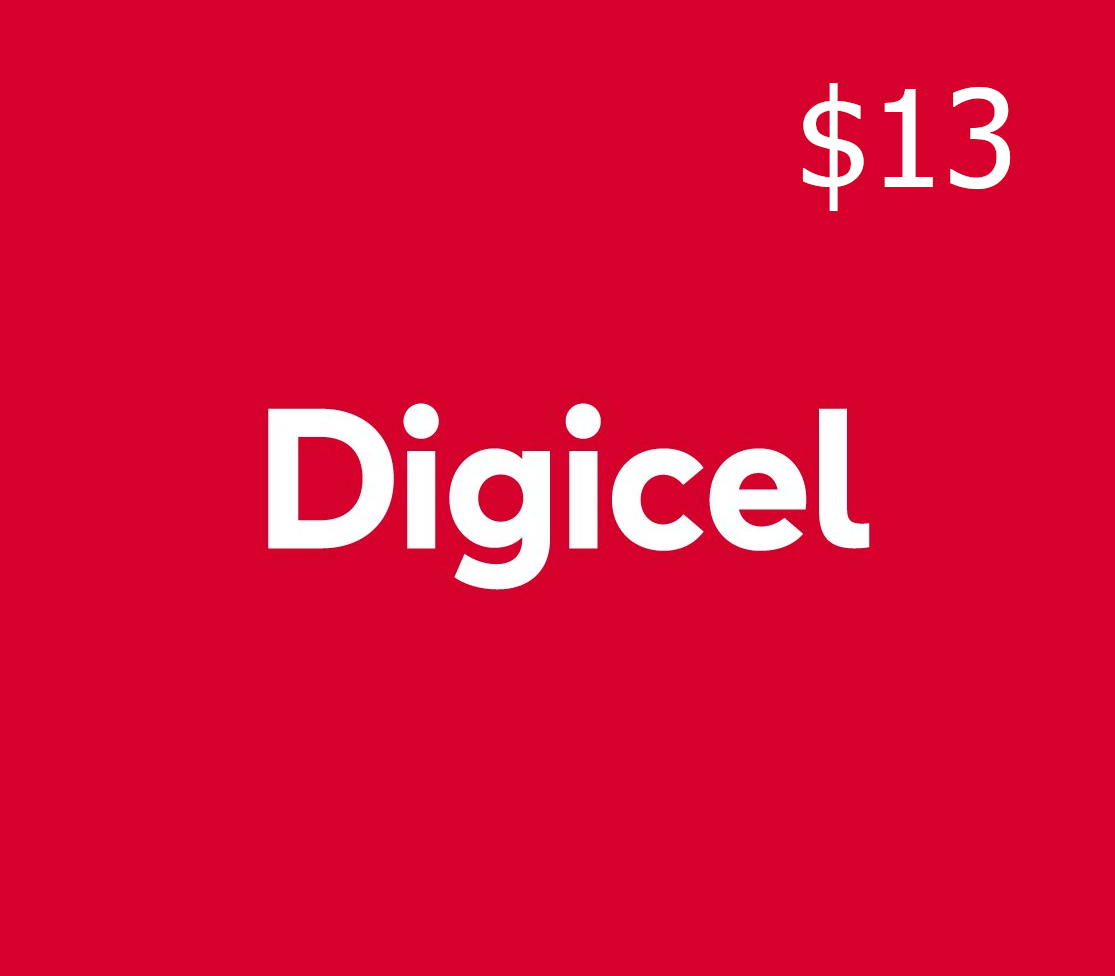 

Digicel $13 Mobile Top-up SV