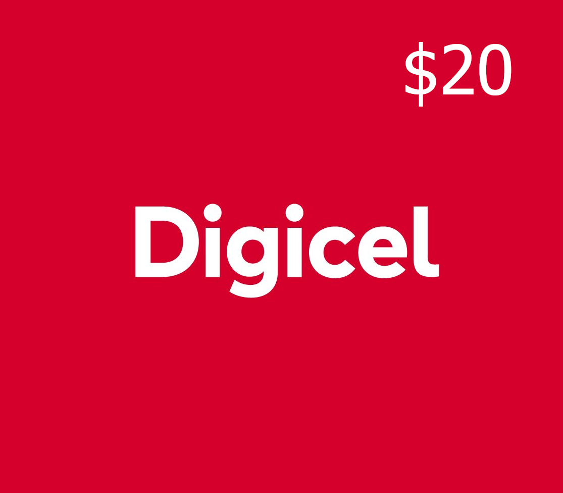 

Digicel $20 Mobile Top-up SV