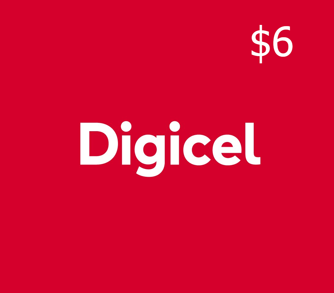 

Digicel $6 Mobile Top-up SV