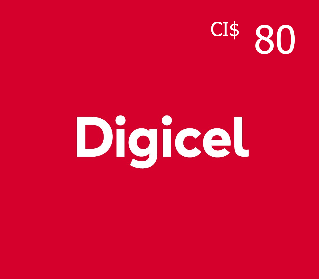 

Digicel CI$80 Mobile Top-up KY