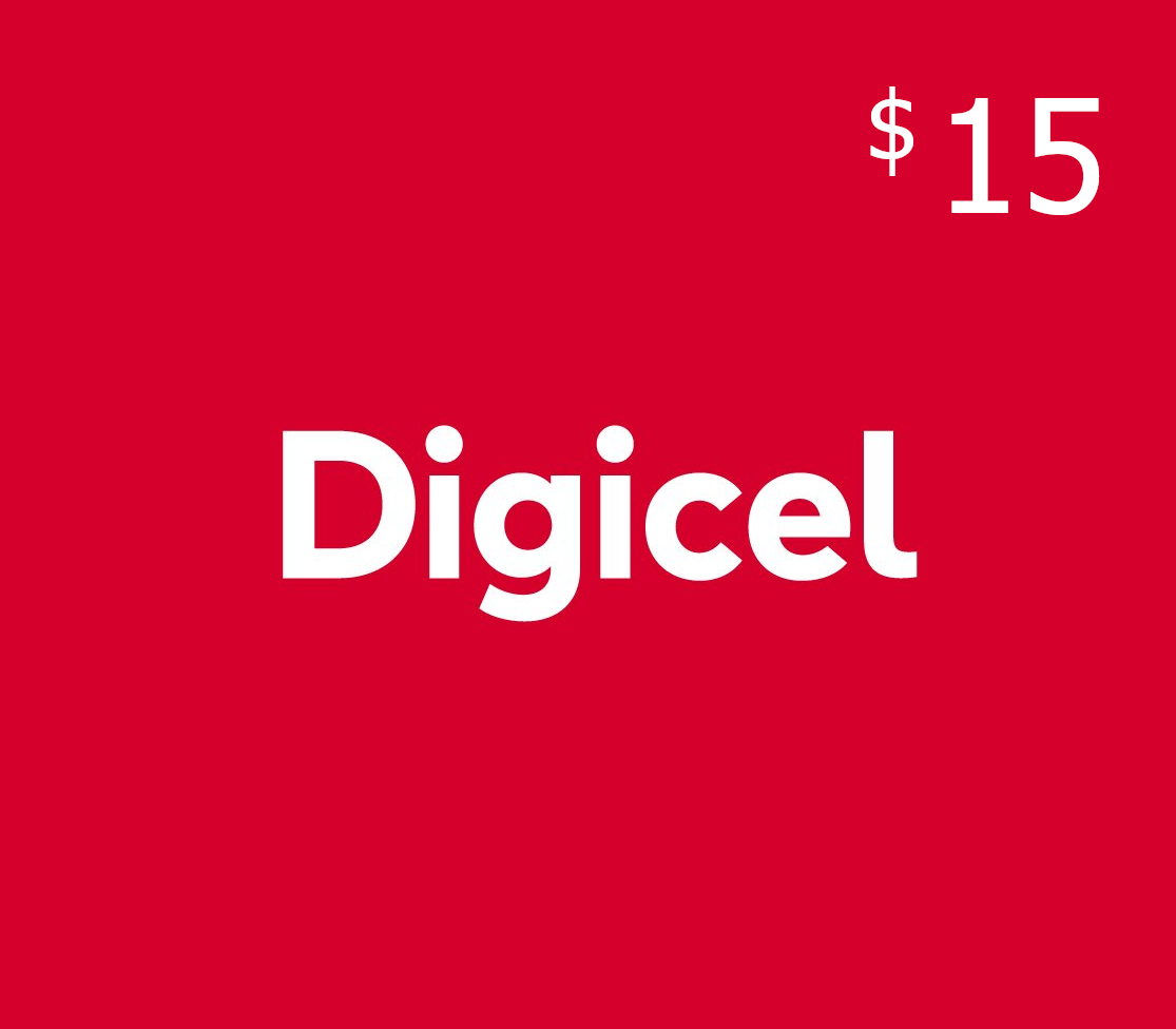 

Digicel $15 Mobile Top-up MQ