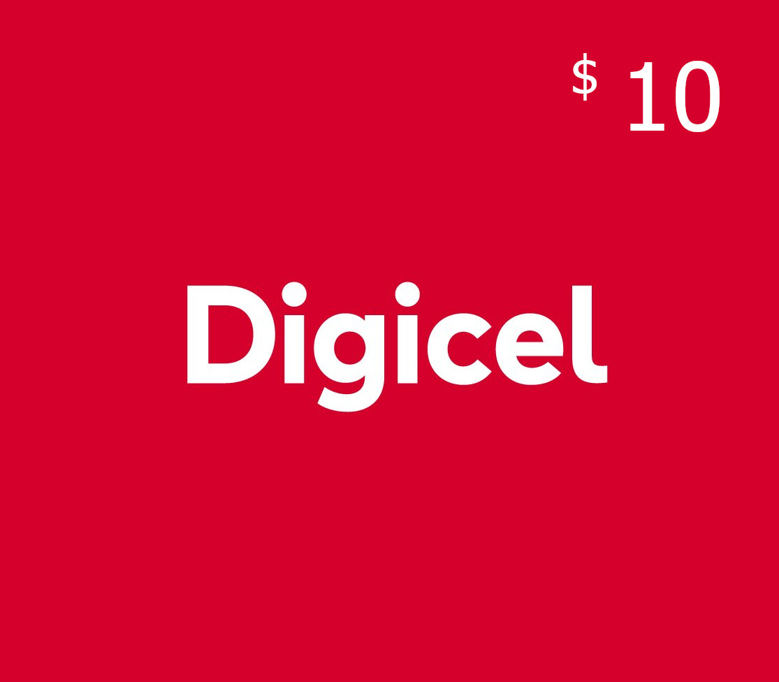 

Digicel $10 Mobile Top-up VG