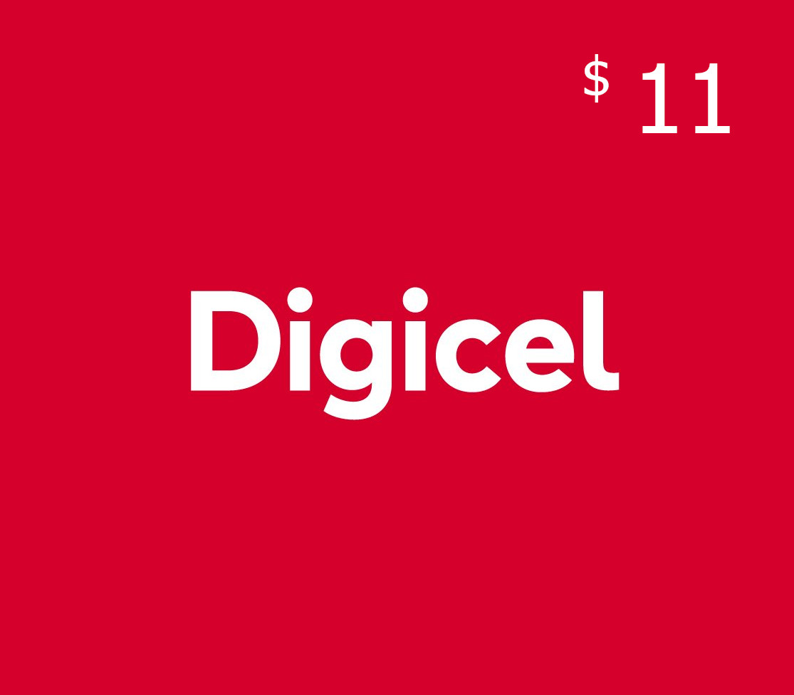 

Digicel $11 Mobile Top-up VG