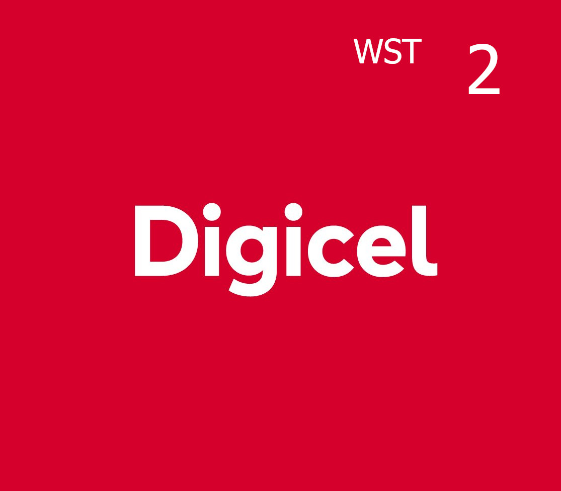 

Digicel 2 WST Mobile Top-up WS