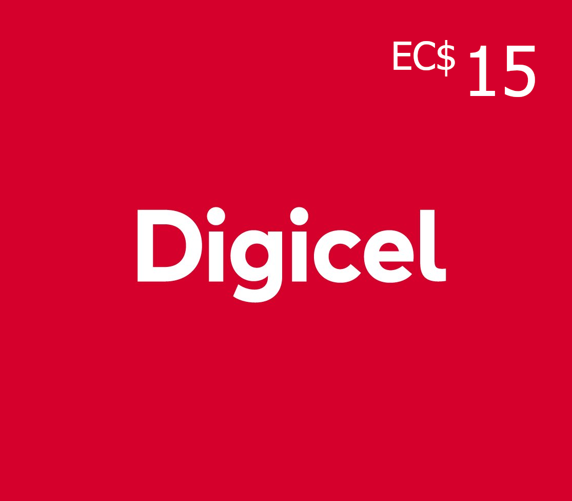 

Digicel EC$15 Mobile Top-up LC