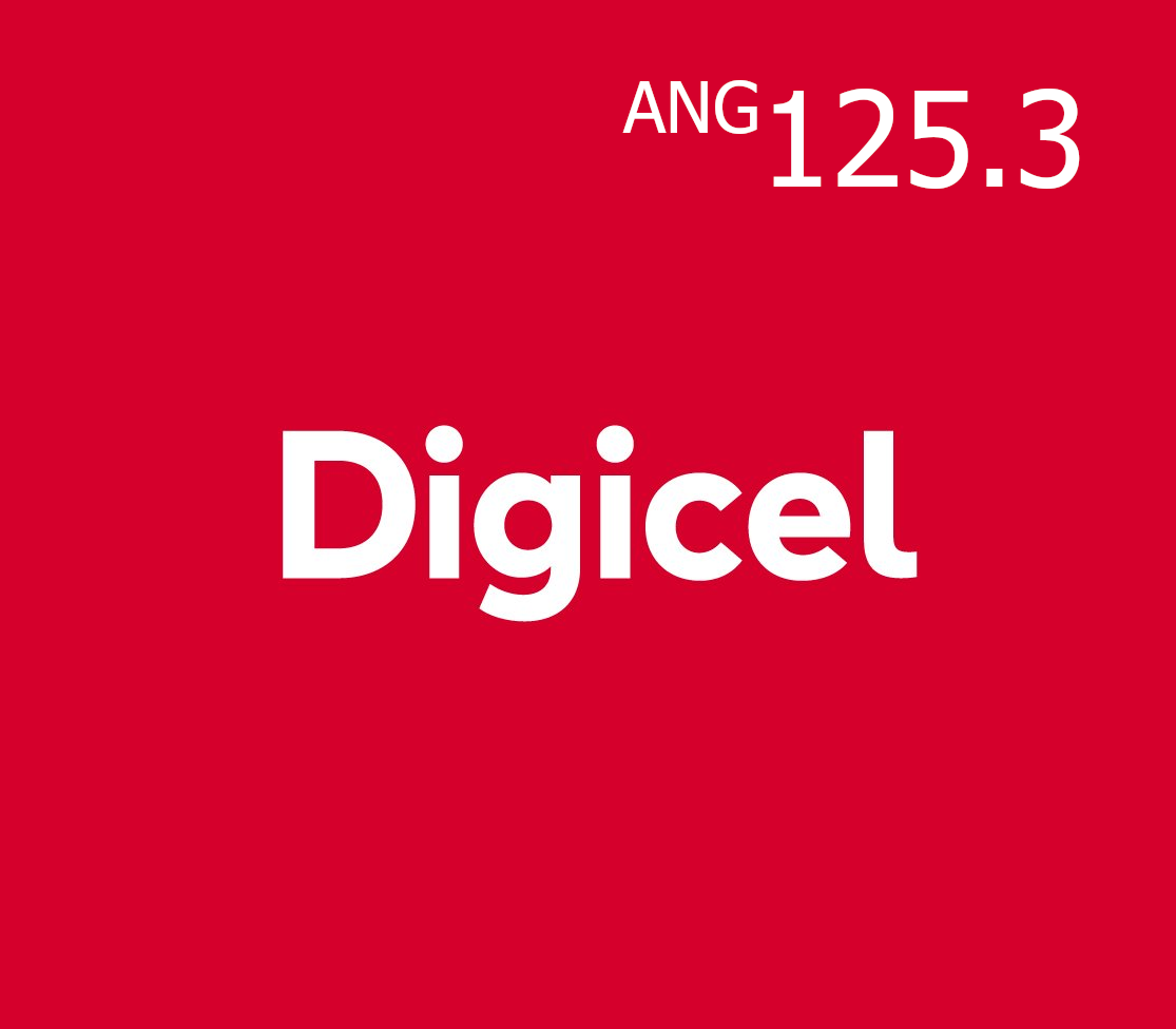 Digicel 125.3 ANG Mobile Top-up CW