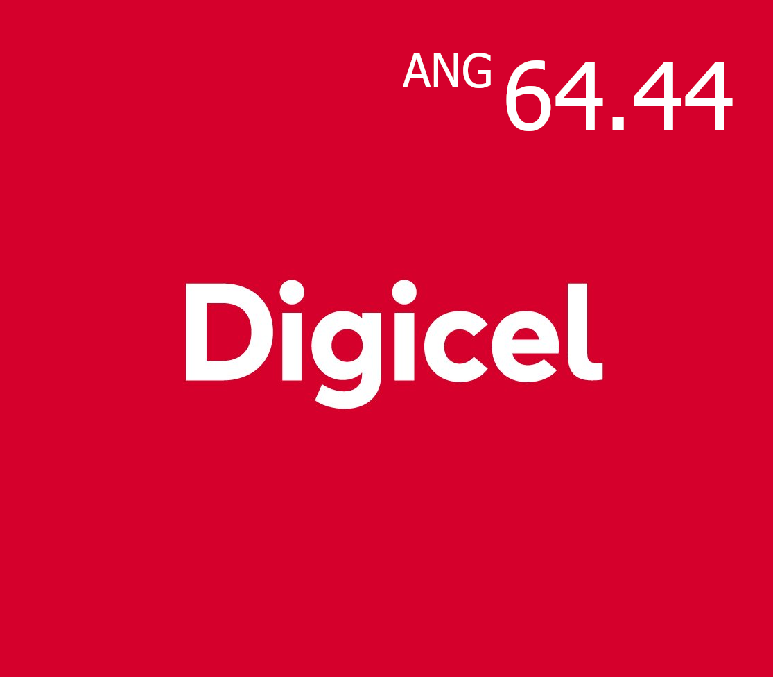 Digicel 64.44 ANG Mobile Top-up CW