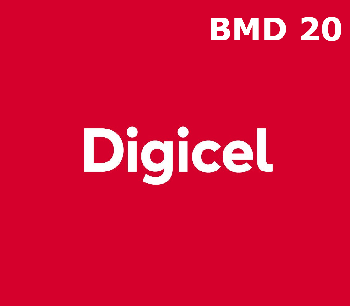 Digicel 20 BMD Mobile Top-up BM