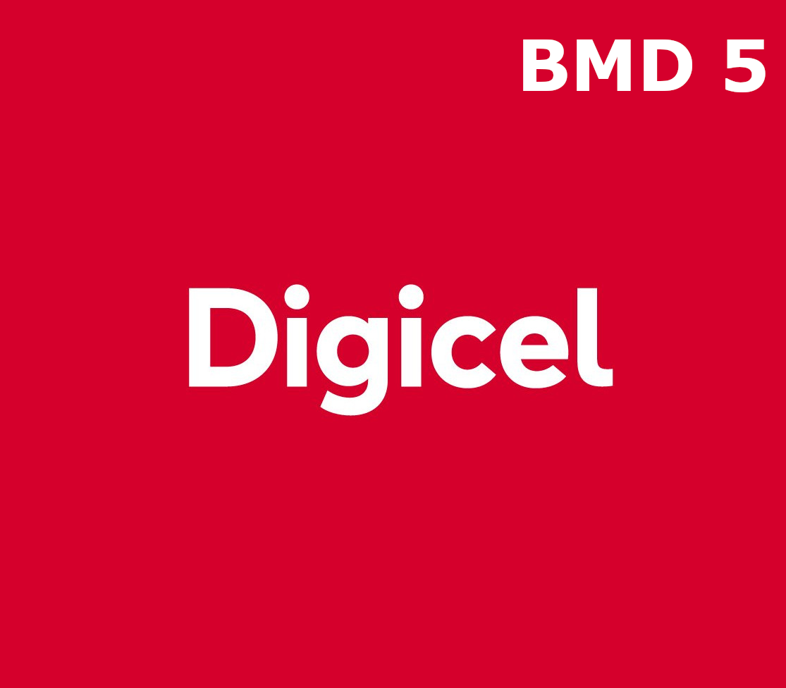 

Digicel 5 BMD Mobile Top-up BM