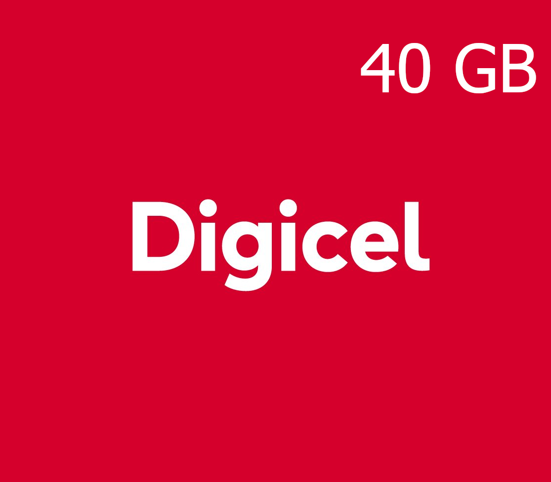 Digicel 40 GB Data Mobile Top-up SV