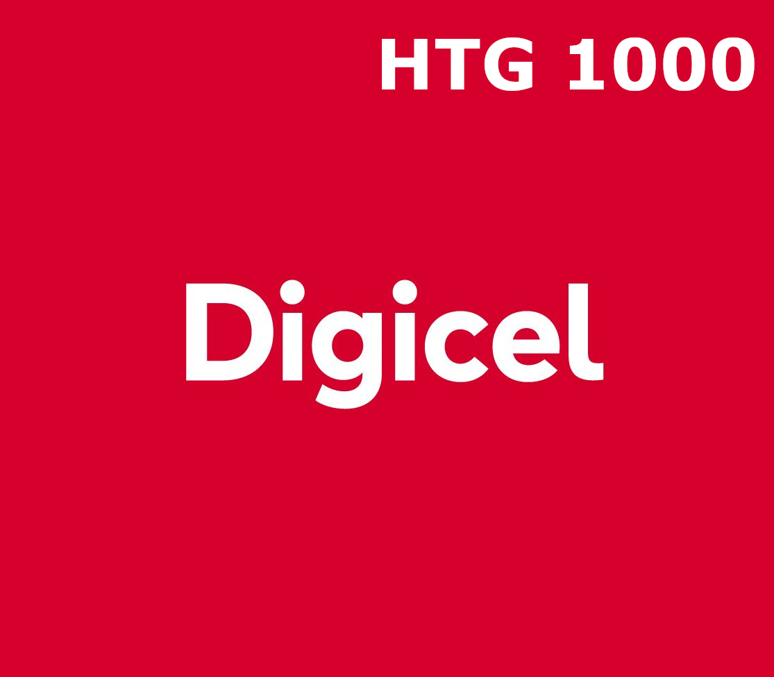 

Digicel 1000 HTG Mobile Top-up HT