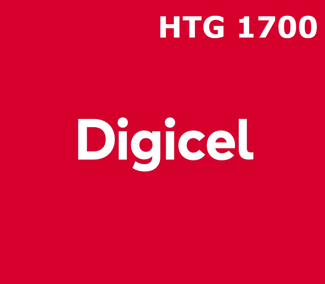 

Digicel 1700 HTG Mobile Top-up HT