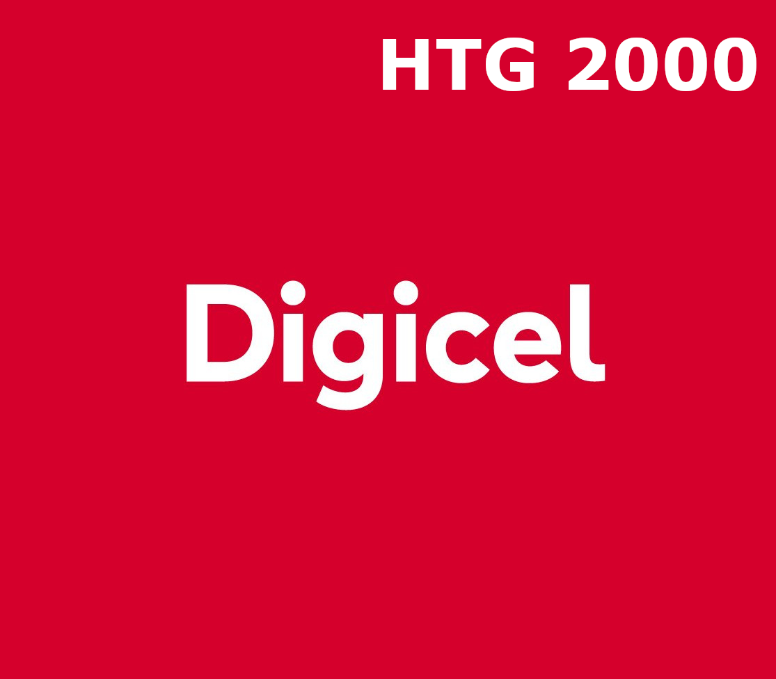 

Digicel 2000 HTG Mobile Top-up HT