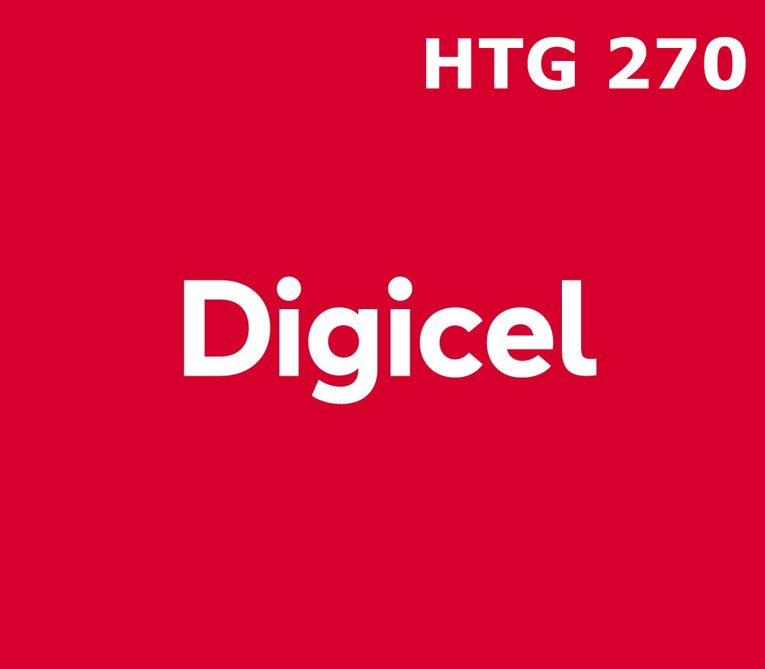 

Digicel 270 HTG Mobile Top-up HT