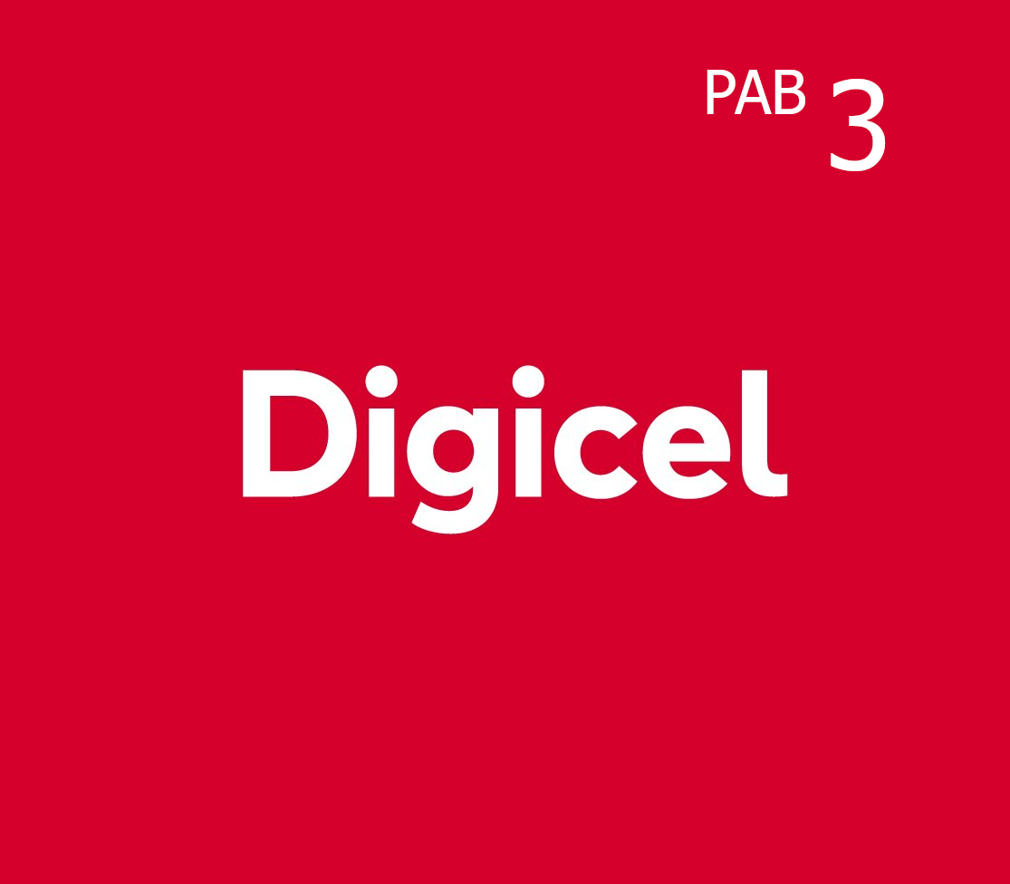 

Digicel 3 PAB Mobile Top-up PA