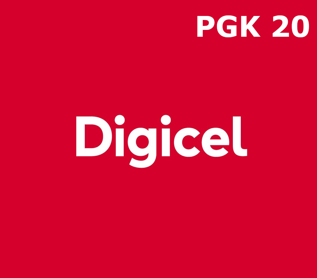 

Digicel 20 PGK Mobile Top-up PG